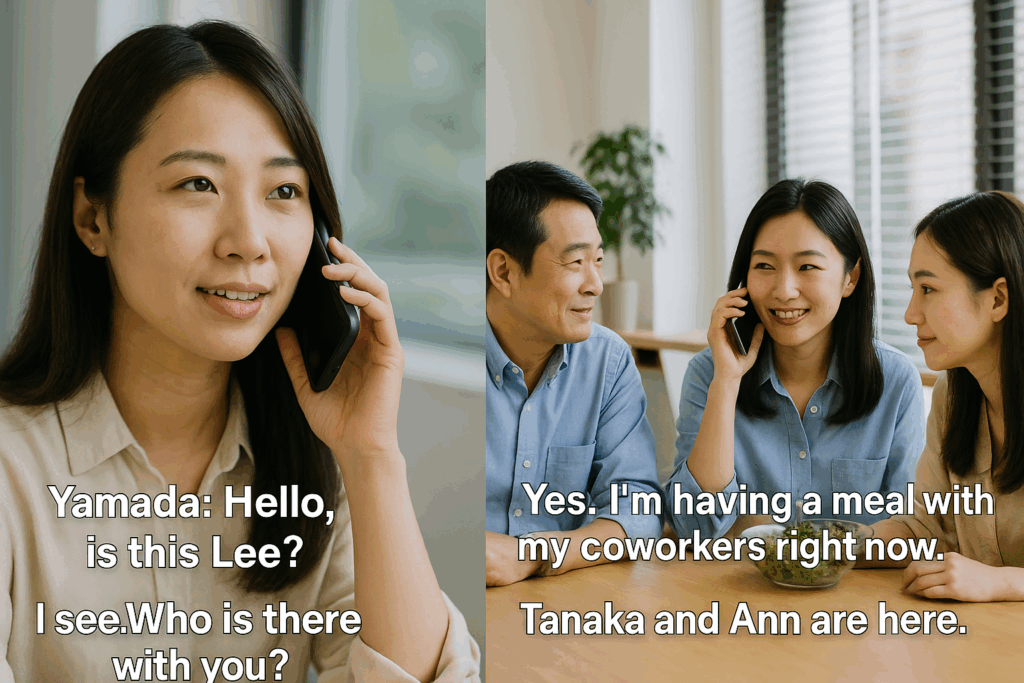 Hello, is this Lee?